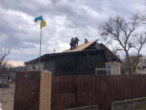 В Александровку прибыла бригада строителей-волонтеров из Ровенской области