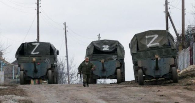 Россияне колоннами вывозят награбленное из Скадовского района