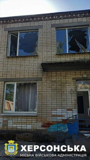 Враг убил 72-летнююя женщину и повредил детский сад