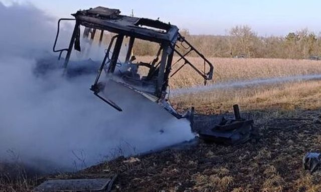В Бериславском районе на мине подорвался тракторист