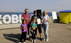 Первый фестиваль семейной рыбалки прошел в Каховке