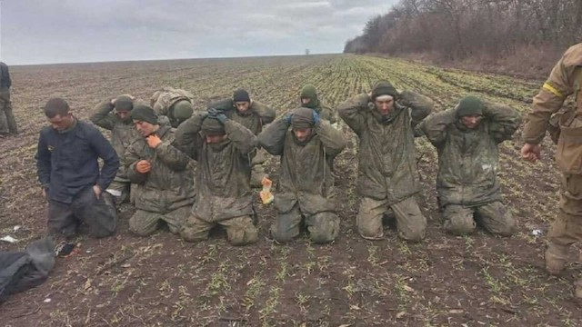 Группа мобилизованных РФ сдалась в плен, ликвидировав своего командира