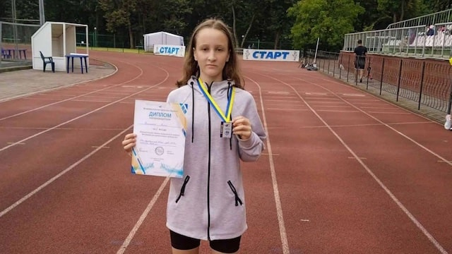 Спортсменка из Нововоронцовки стала бронзовым серебряным призером Всеукраинских соревнований